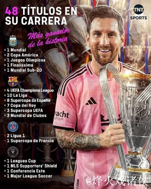 47冠！梅西首夺美职联总冠军，历史第一人刷新纪