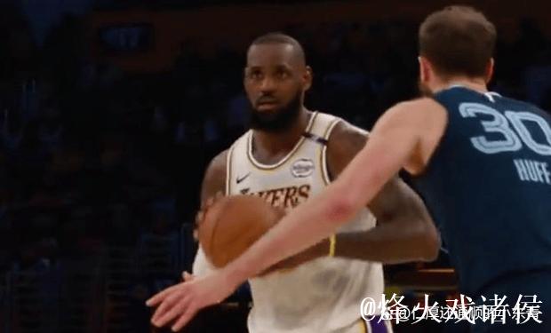 浓眉狂砍40+16詹姆斯送18+8+8 湖人终结灰熊4连胜